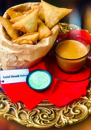 A picture of Beef samosa.