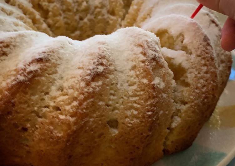 Bizcocho fácil sin yogur en Thermomix