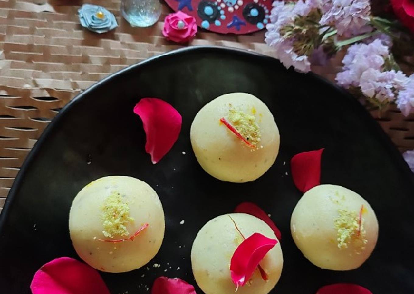 Kesar Malai Ladoo