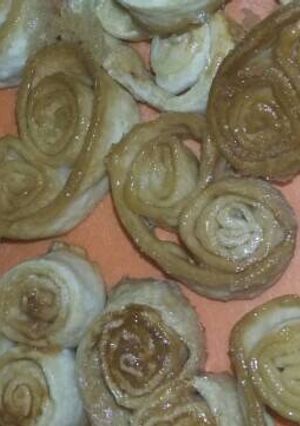 Una foto de Palmeritas y enrejadita de membrillo