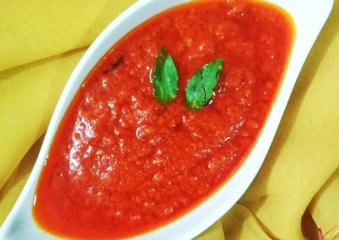 Cara Gampang Menyiapkan Sambal Tumis Tomat, Enak Banget