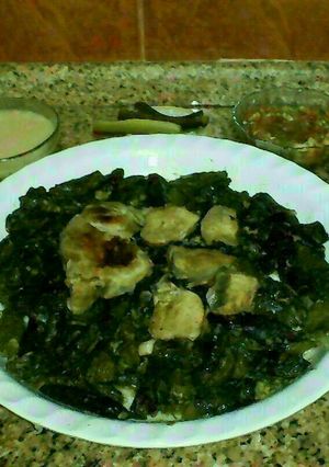 صورة لوصفة ورق عنب بالبرغل والرز