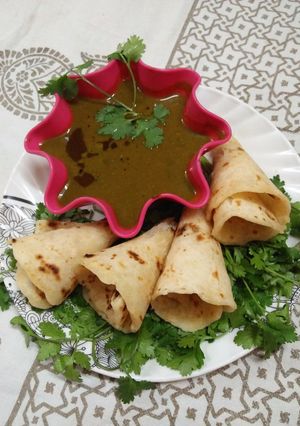 पालक पल्ली और ढोढा (Palak palli dhoda recipe in hindi) रेसिपी मुख्य फोटो
