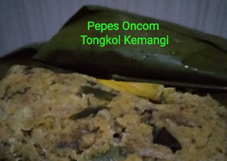 Pepes Oncom Tongkol Kemangi
