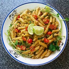 A picture of Zesty pasta salad.