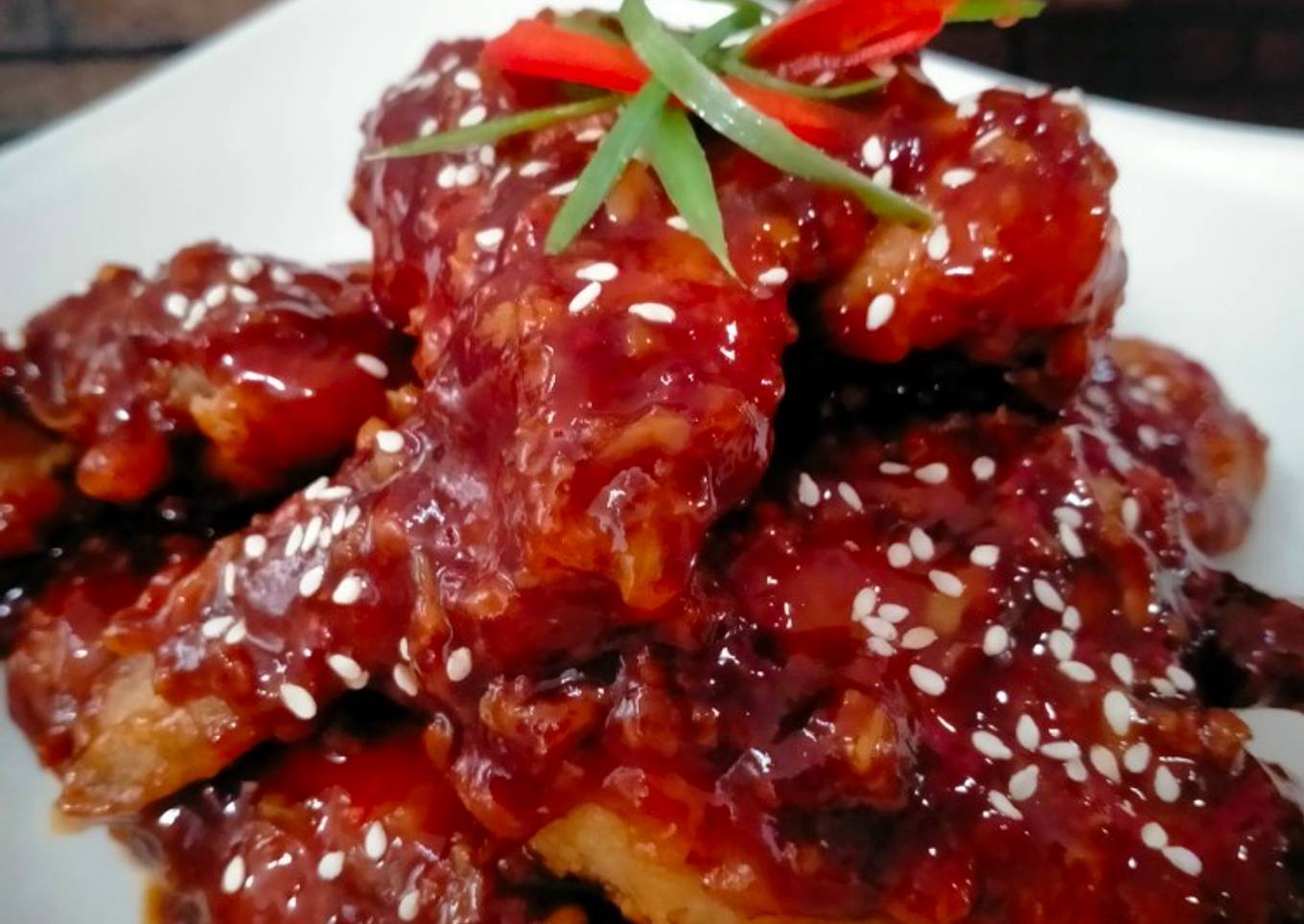 Chicken Wings Spicy Sauce