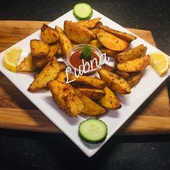 Potato Wedges A picture of Potato Wedges.
