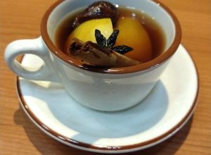 Una foto de Ponche de manzana