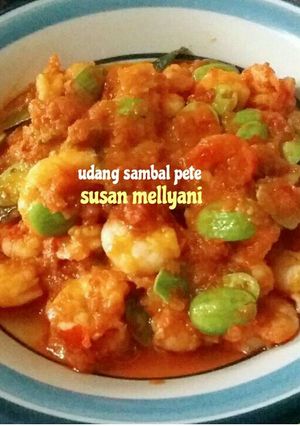 Foto resep Udang sambal pete 🍤