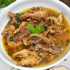 Chicken pepper soup A picture of Chicken pepper soup.