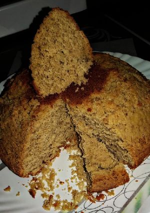 A picture of Mango pineapple smoothie cake#weeklyjikonihchallenge.