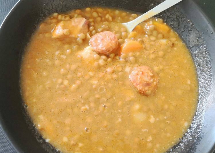 Lentejas fáciles con el robot Mambo