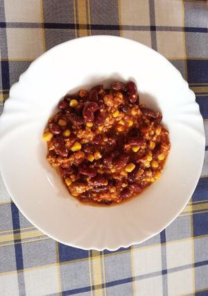 Chilis bab recept fotója
