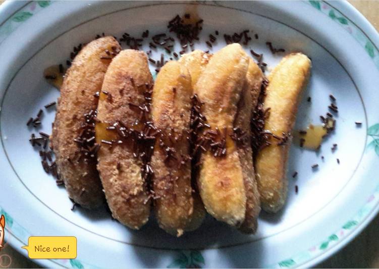 Resep Pisang Coklat Gula Jawa Anti Gagal