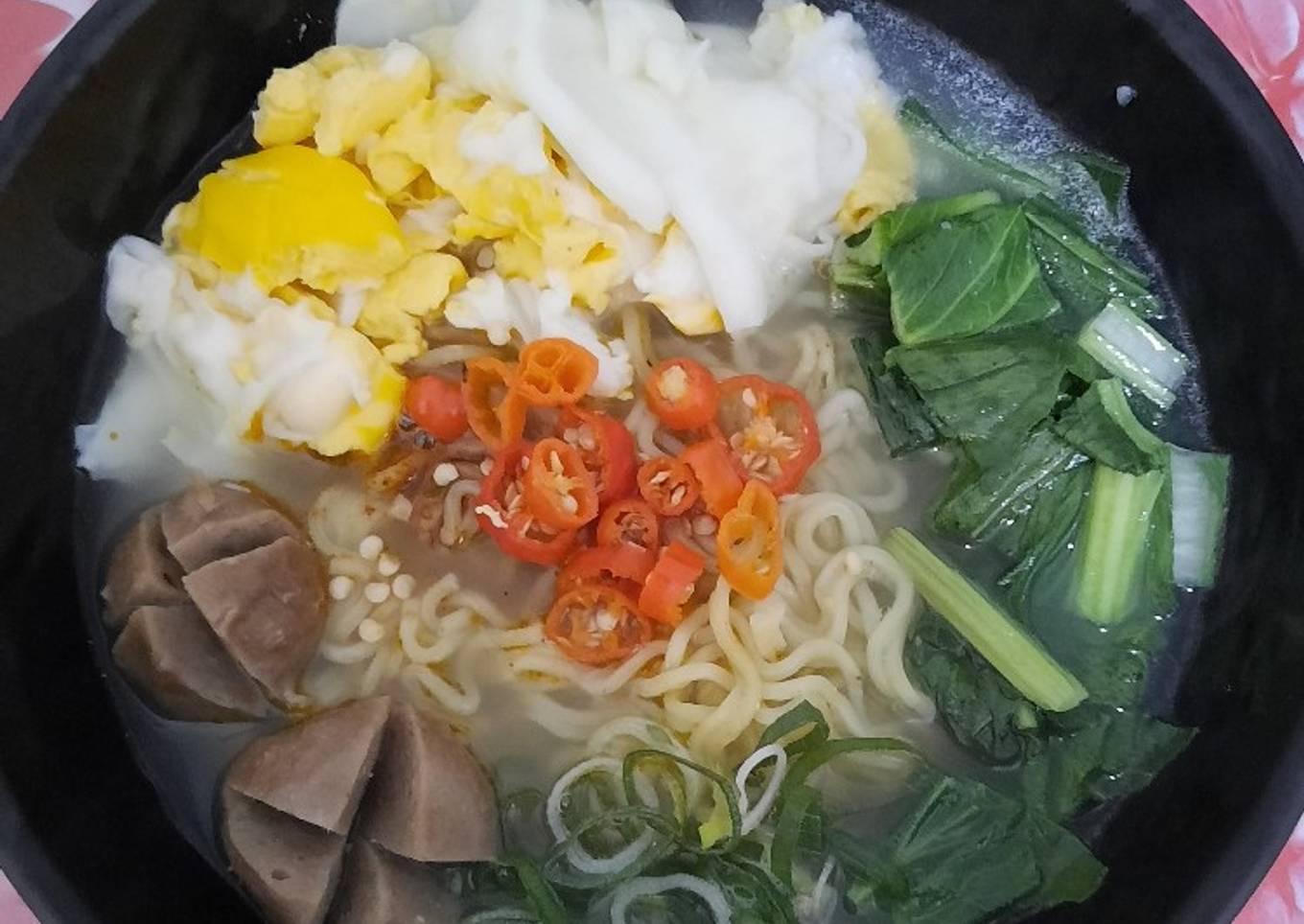 Mie Rebus Rasa Soto