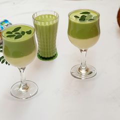 A picture of Moringa smoothie.
