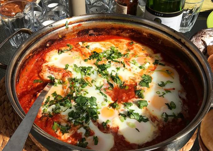 Simple Way to Prepare Super Quick Homemade Big Brunch Shakshouka