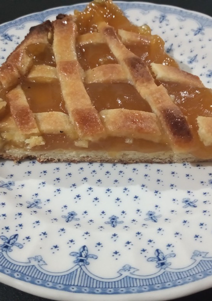 Una foto de Pasta Frola de dulce de batata