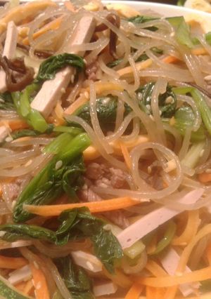 Hình của món Miến trộn.
