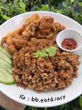 ข้าวบุกผัดกระเทียม คีโต