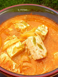 Foto resep Sundubu Jjigae (Sup Tahu Pedas) ala Korea