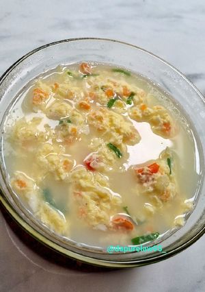 Foto resep Sup Telur