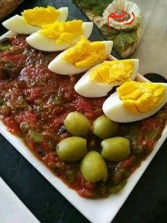 صورة لوصفة حميص الفلفل الاحمر