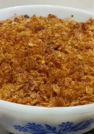 A picture of Creamy Hashbrown Casserole.