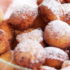 A picture of Cottage cheese donuts.