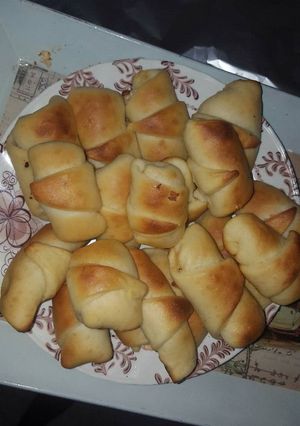 صورة لوصفة كرواسون أمونه لذيذ وهش