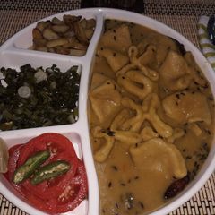 A picture of Dal pithuri.