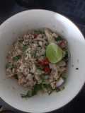 ลาบไก่สับ *สูตรคลีน*