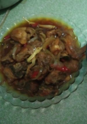 Foto resep Ayam goreng saos tiram