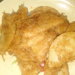 A picture of Yam and egg.