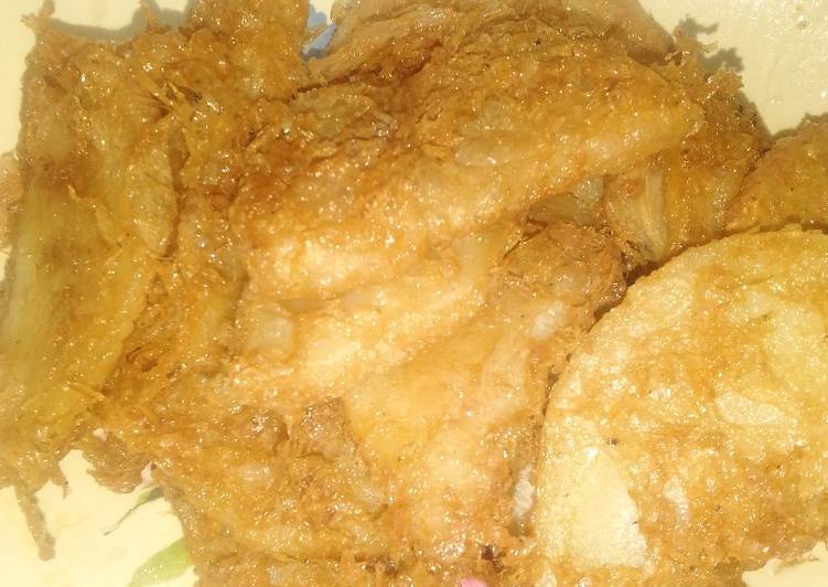 Steps to Make Quick Yam and egg