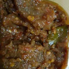 A picture of Beef karahi.