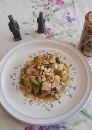 Una foto de Pollo a kung pao