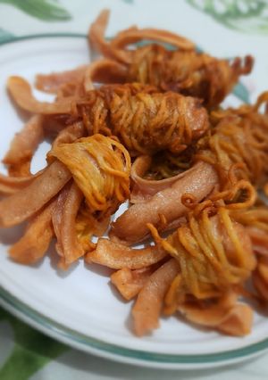 Foto resep Sosis gulung mie mudah