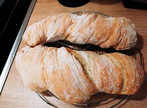 Gyors oregánós ciabatta recept fotója