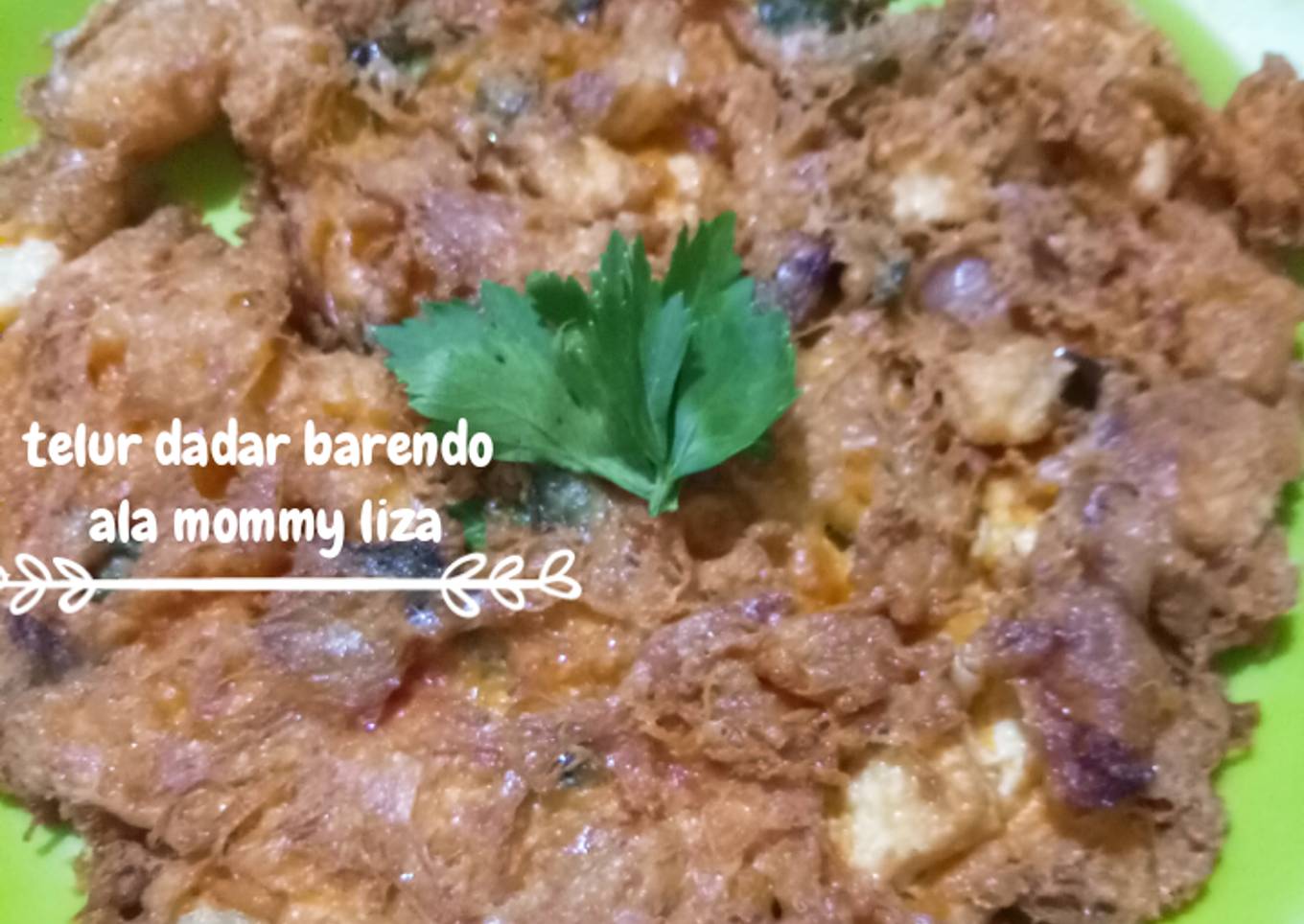 Telur Dadar Barendo