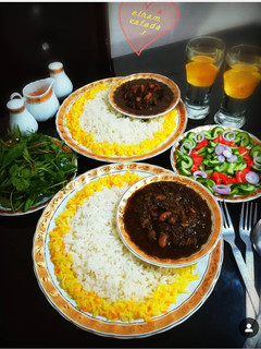 عکسی از دستور قرمه سبزی خوشمزه الهام پز