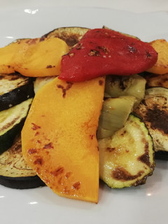 Una foto de Parrillada de verduras