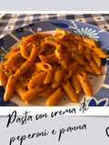 Pasta with Creamy Bell Pepper Sauce
