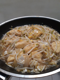 Foto resep Tumis toge tofu telur