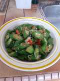 Sayur bendi tumis
