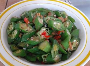 Foto resep Sayur bendi tumis