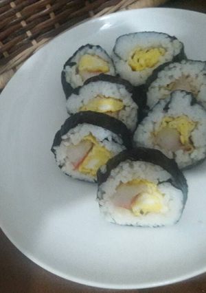 Foto resep Nasigulung sederhana (shushi)