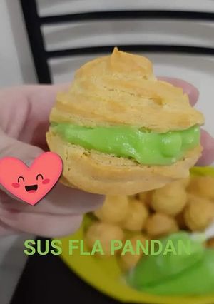 Foto resep Sus Fla Pandan