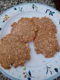 Lajas integrales de avena light 107 cal por porción (4 galletas)