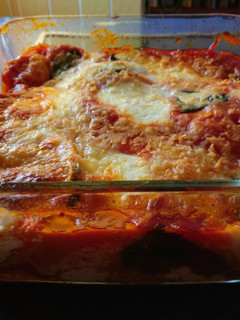 Una foto de Lasaña rápida de raviolis